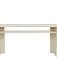 Elsie Travertine Console Table