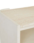 Elsie Travertine Console Table