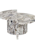 Elle Lune Coffee Table- Ocean Marble