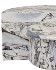 Elle Lune Coffee Table- Ocean Marble