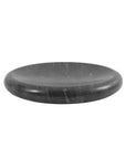 Indra Shallow Bowl- Black Marble