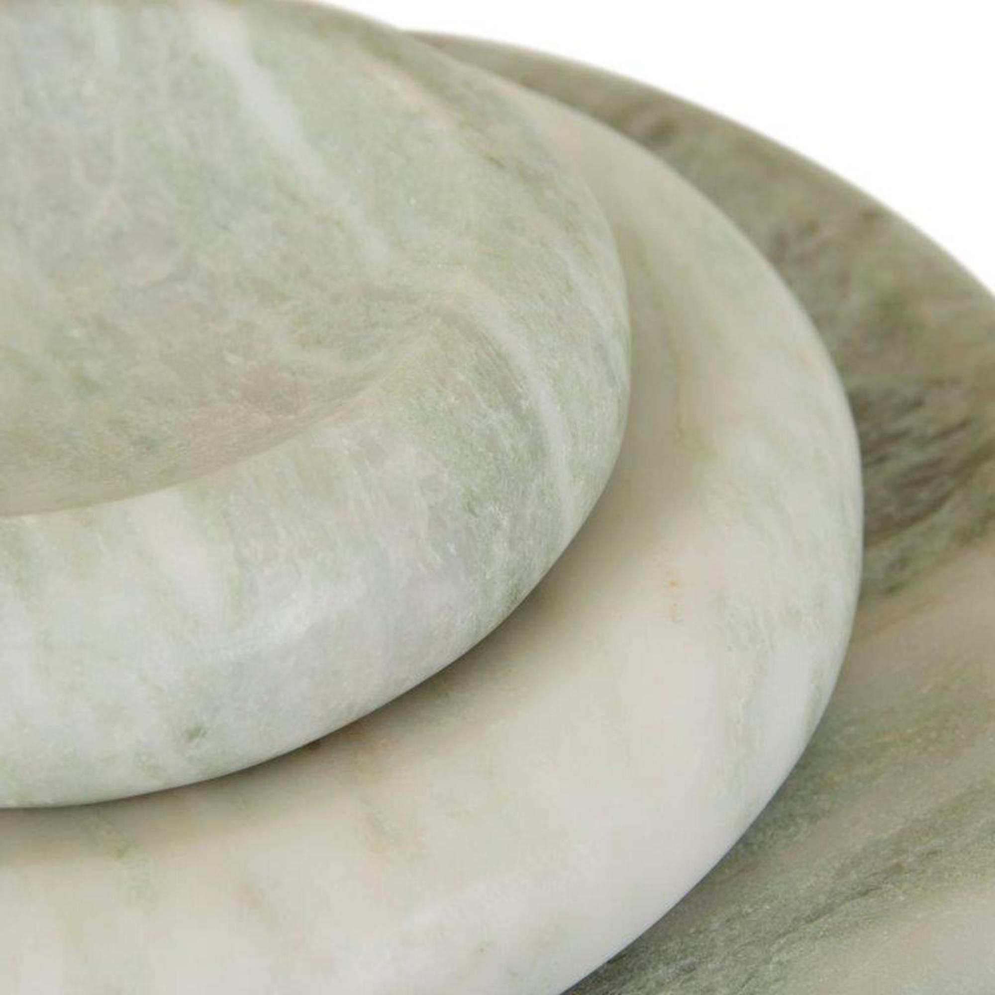 Indra Shallow Bowl- Green Onyx
