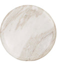 Indra Shallow Bowl- Oat Marble