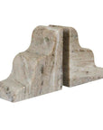Wave Bookends- set of 2