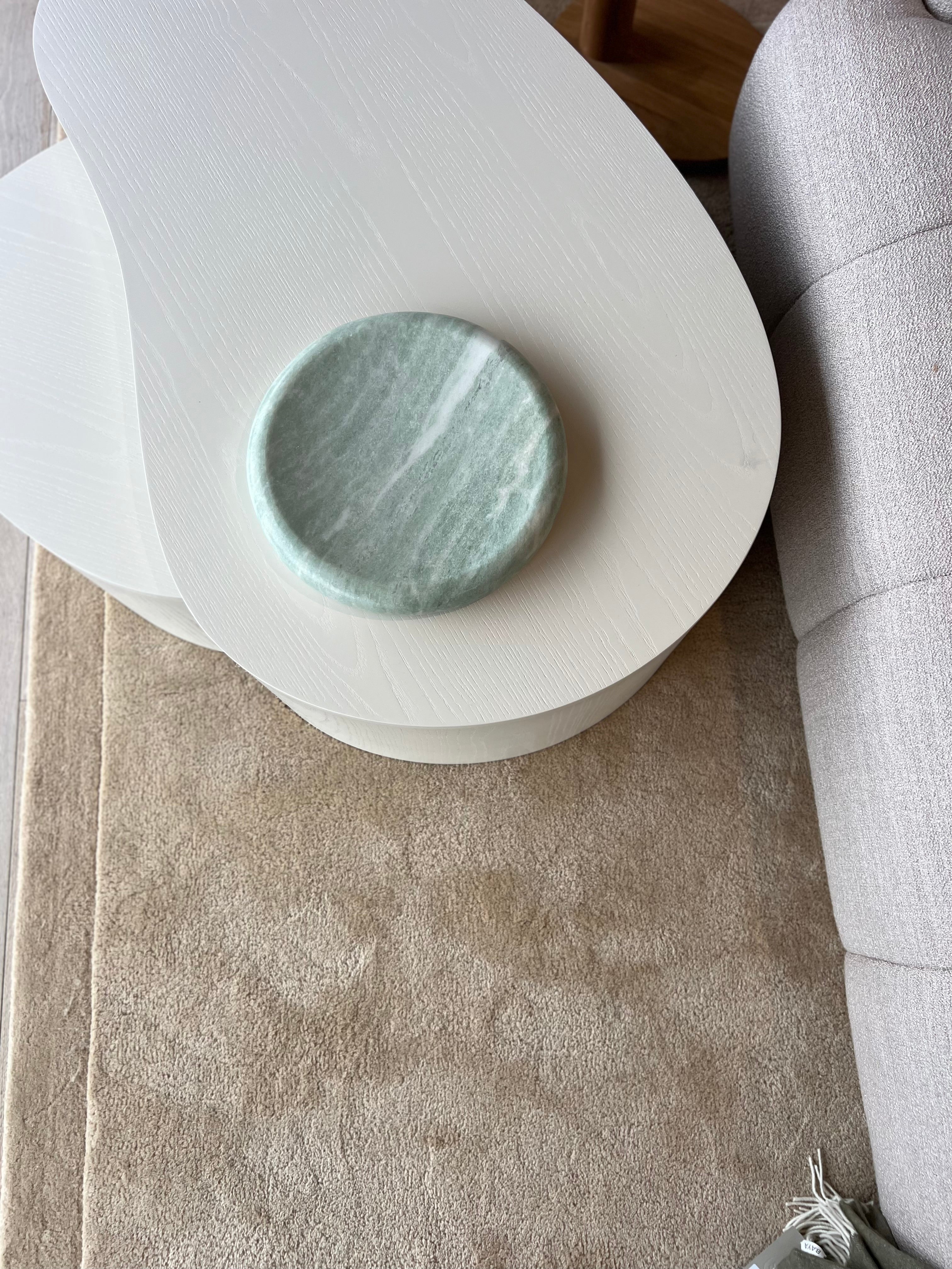 Indra Shallow Bowl- Green Onyx