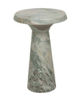 Rufus Contour Marble Side Table