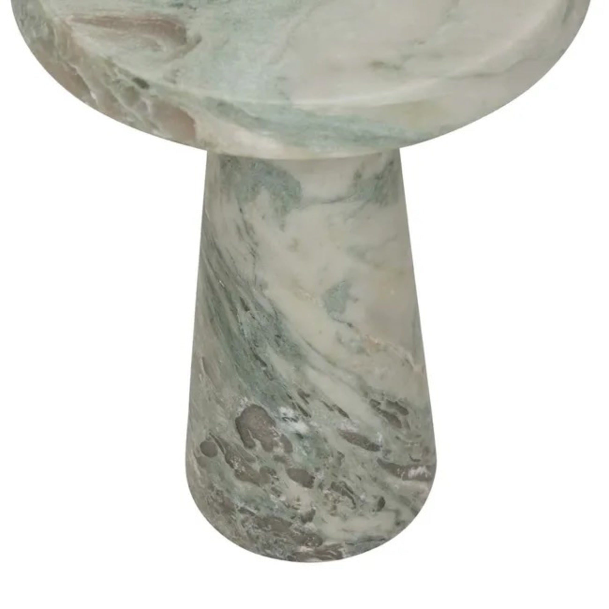 Rufus Contour Marble Side Table