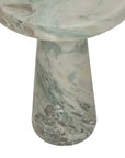 Rufus Contour Marble Side Table