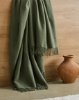 Nevis Juniper NZ Lambswool Throw