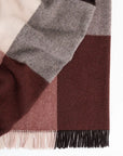 Brookside Beetroot Wool Throw