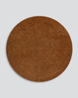 Sandringham Pecan Round Floor Rug