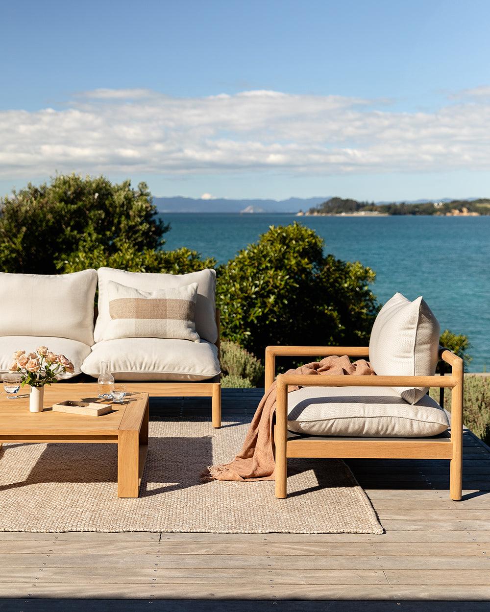 Outdoor Cushions and Rugs