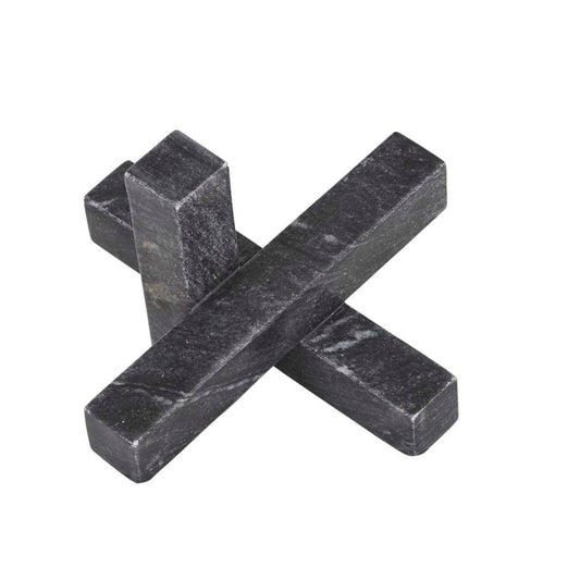 Converge Sculpture Black Marble