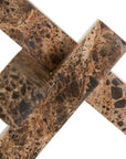 Converge Sculpture Emperador Marble