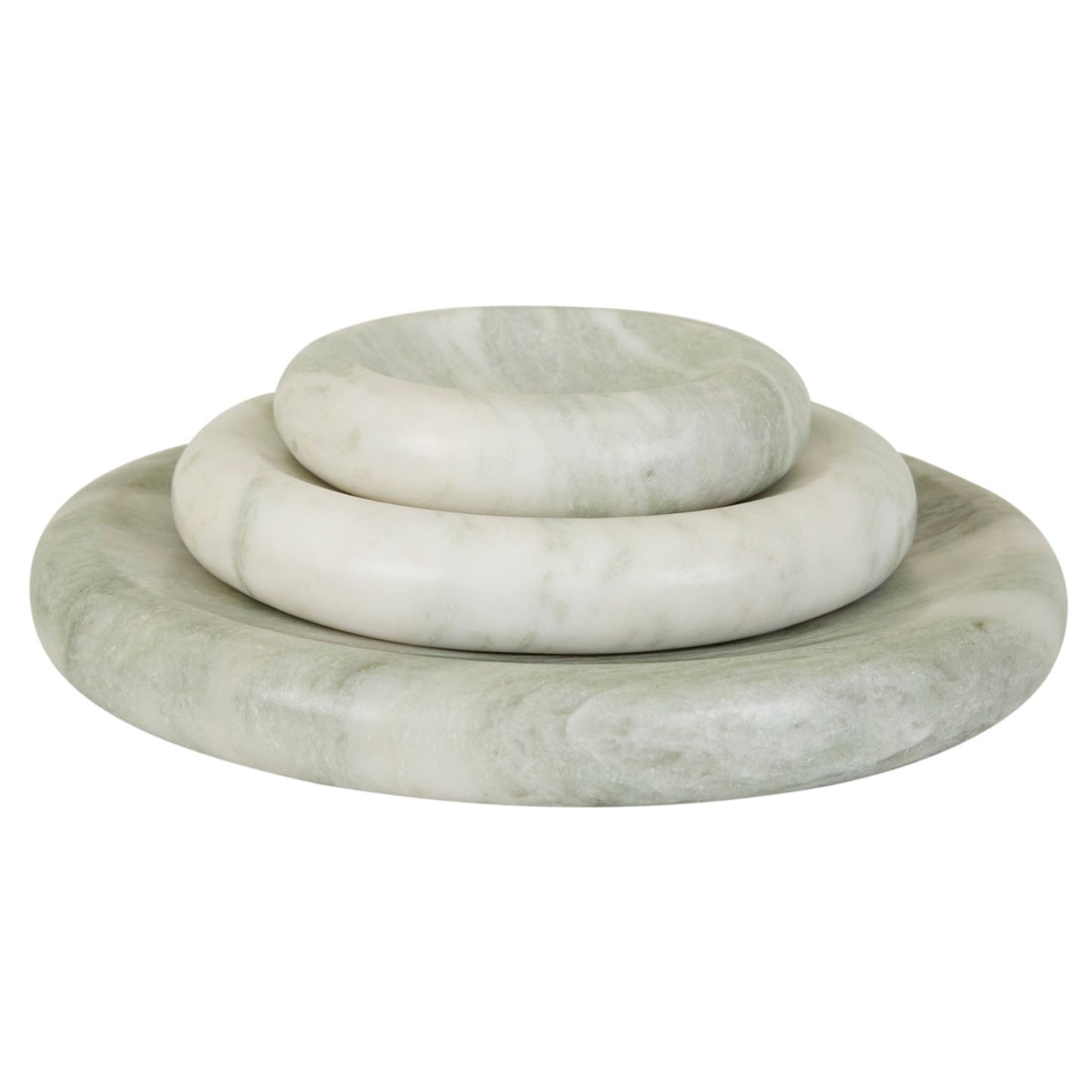 Indra Shallow Bowl- Green Onyx