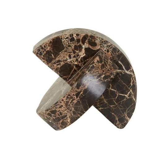 Sol Sculpture- Emperador Marble