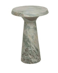 Rufus Contour Marble Side Table
