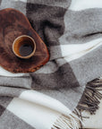 Lake Hays Peat Wool Throw