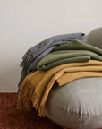 Nevis Juniper NZ Lambswool Throw