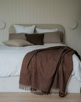 Harris Acorn Merino Throw