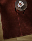 Bastion Claret Floor Rug