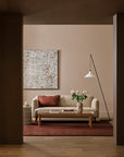 Bastion Claret Floor Rug