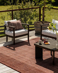 Bedrock Claret Outdoor Rug