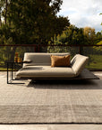 Bedrock Zinc Outdoor Rug