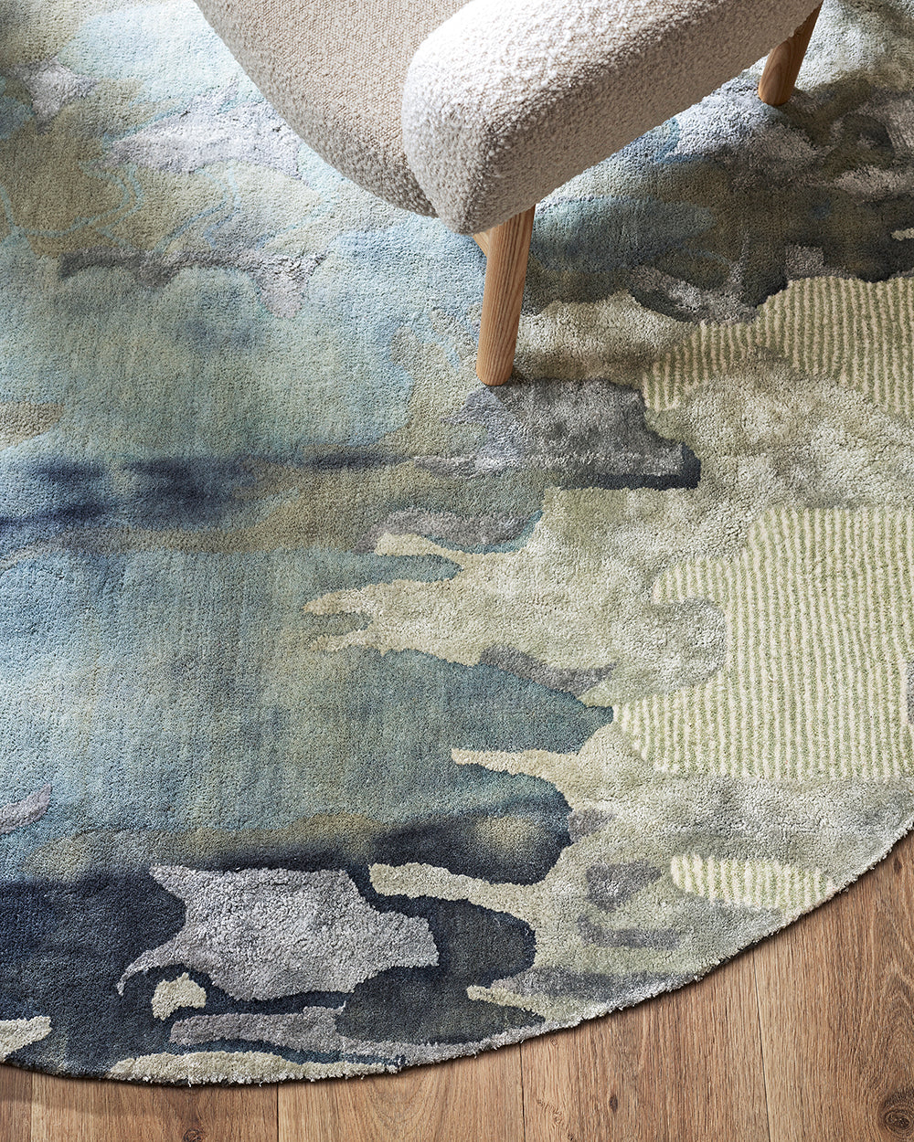 Cape Brett Round Rug
