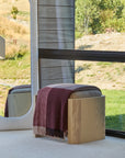 Brookside Beetroot Wool Throw