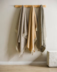 Martinborough Throw- Ochre