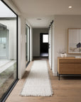 Ulster White/ Natural Floor Runner