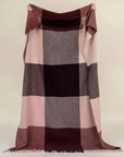 Brookside Beetroot Wool Throw